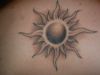 tribal sun tat design